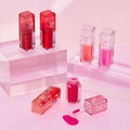 Etude House Dear Darling Lip Tint in 03 Neon Pink, Oil-Based Glossy Finish