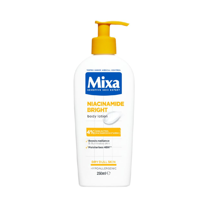 Mixa Niacinamide Bright Body Lotion Moisturizing 250ml