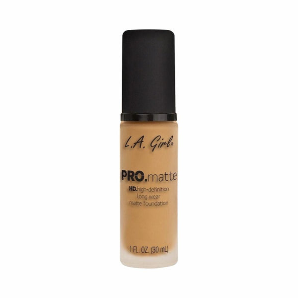 La Girl Pro Matte HD Foundation Natural GLM674