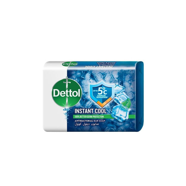 Antibacterial Bar Soap Instant Cool Dettol 120g
