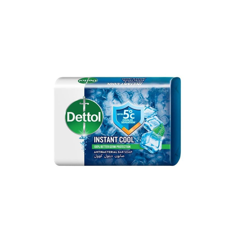 Antibacterial Bar Soap Instant Cool Dettol 120g