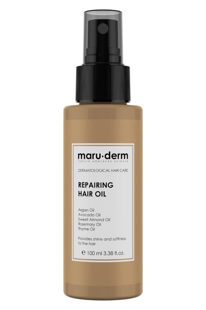 Best Hair Oil Repairing Formula For Dry Damaged Hair MARUDERM 100ml