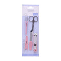 Manicure Pedicure Set Stainless Steel Travel Kit Titania 4-Piece