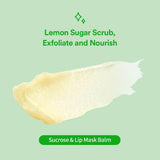 Tocobo Lemon Sugar Lip Scrub Mask for Soft & Glowing Lips 20ml
