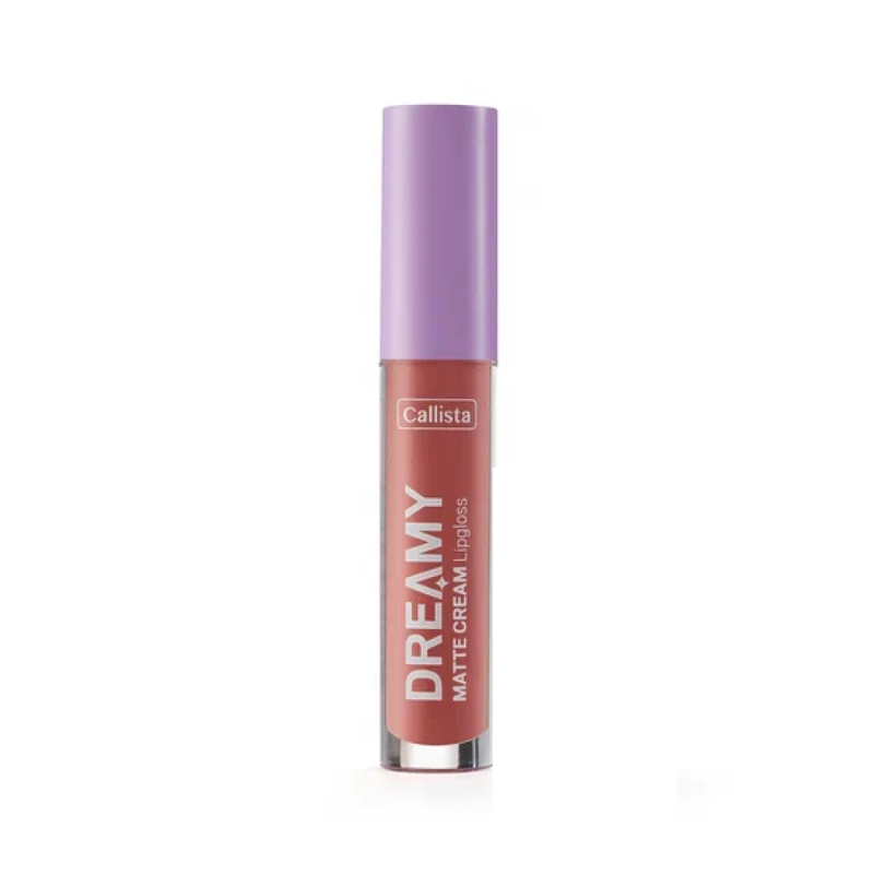 Callista Dreamy Creamy Matte Lip Gloss 208 Front Row Macadamia Oil Vitamin E