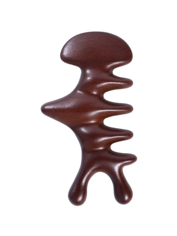 Spa System B161 Wooden Massage Tool for Scalp & Neck Relaxation