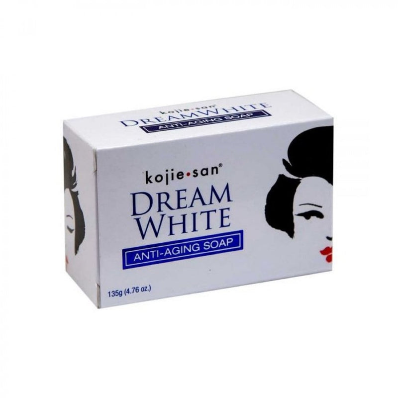 Kojie.san Dream White Soap with Kojic Acid, Collagen & Elastin, 135g