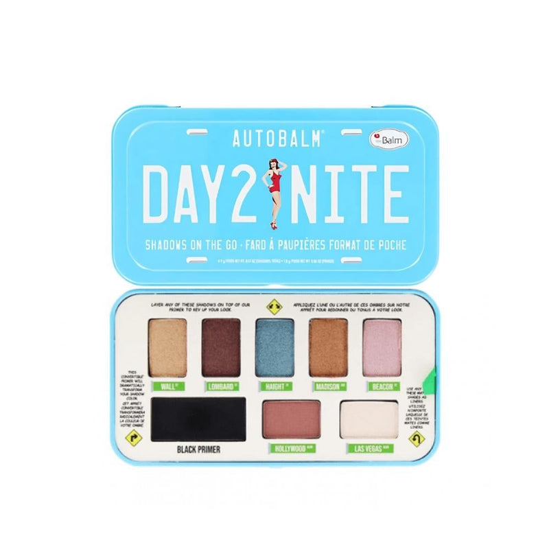 The Balm Autobalm Day 2 Night Eyeshadow Palette with Black Primer