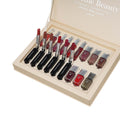 Love Me Beauty Lip and Nail Polish Set, 18 Pieces, Liquid and Matte Lipsticks