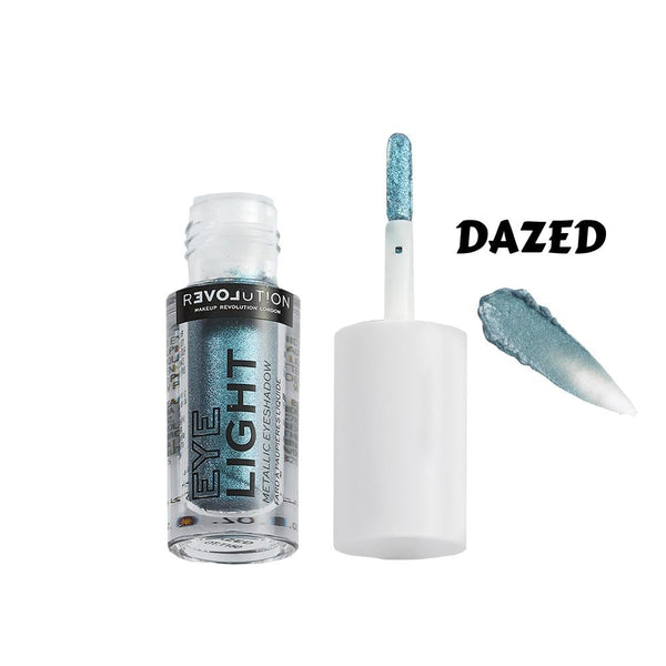 Revolution Metallic Dazed Liquid Eyeshadow, Highly Pigmented, 1.9ml