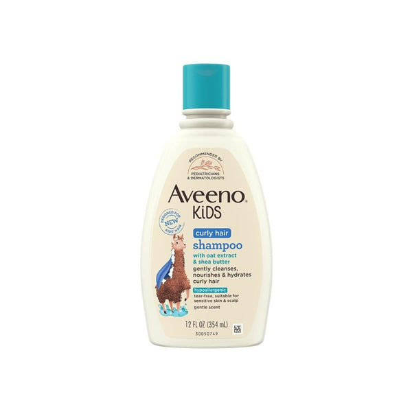 Aveeno Baby Shampoo with Oat Extract and Shea Butter for Curly Hair 354 ml