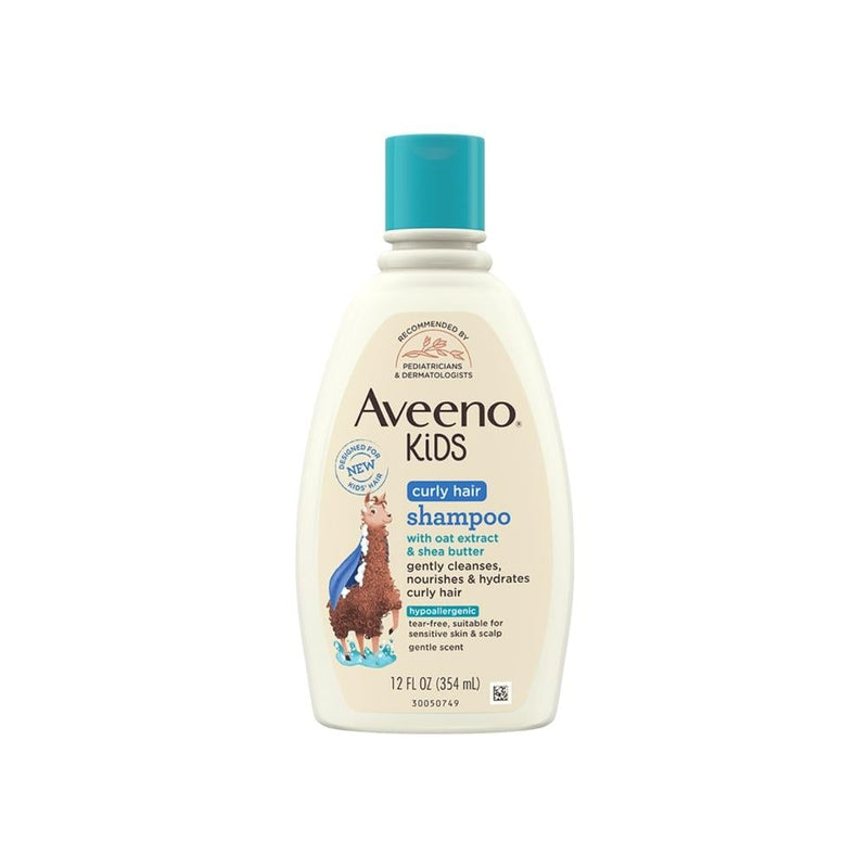 Aveeno Baby Shampoo with Oat Extract and Shea Butter for Curly Hair 354 ml