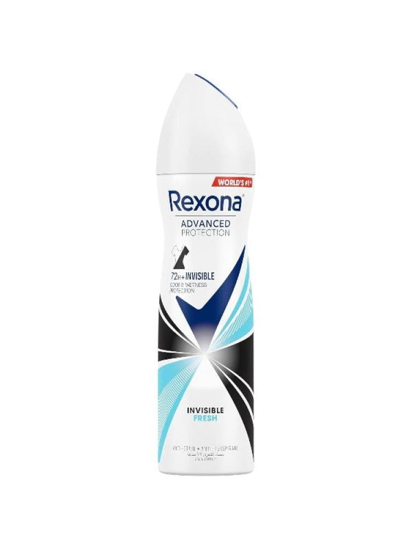 Best Antiperspirant Spray Invisible Fresh 72H Protection Rexona 150ml