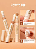 Sheglam Complexion Boost Concealer - Flawless Coverage, Long Lasting - Sand