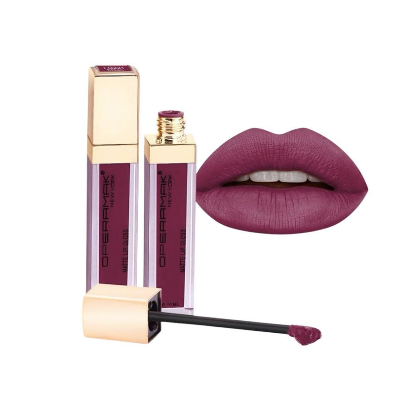 Operamak Matte Liquid Lipstick 221, Waterproof and Long-Lasting