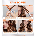 Sheglam 25mm Automatic Self Curling Iron Hair Styler