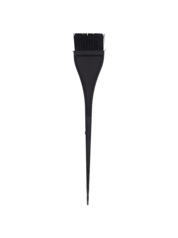 Salon System Black Hair Dye Brush - Soft Bristles, Precision Tip