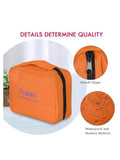 Salon System Travel Bag - Multifunctional, Orange, Water-Resistant