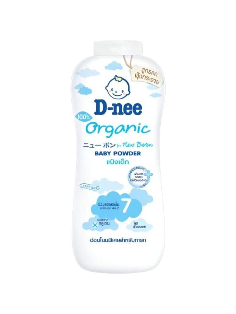 Baby Powder Organic Newborn Sensitive Skin D-nee 350ml