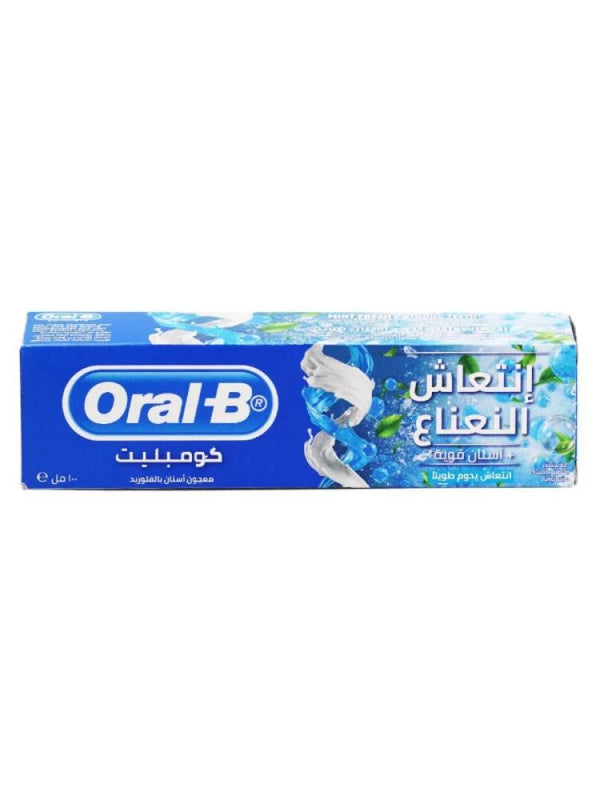 Toothpaste Without Fluoride Natural Mint Oral-B 100ml