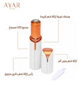Best Facial Hair Removal Device Painless LED Light Ayaar Portable