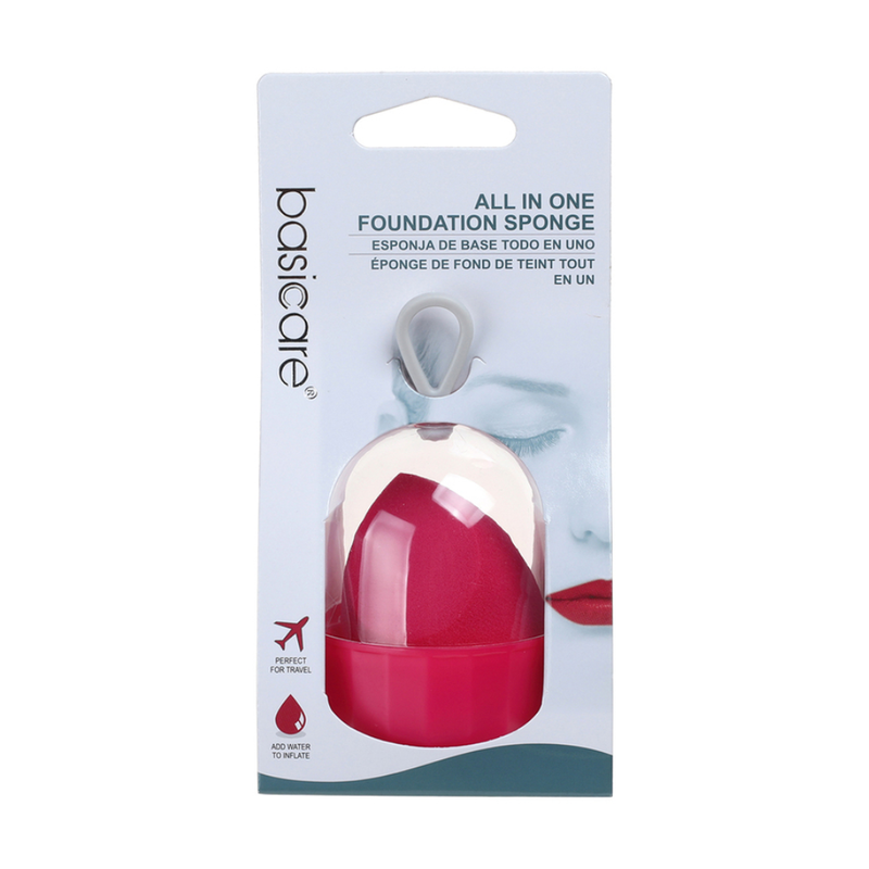 Basic Care Foundation Sponge 8008, Makeup Blender for Even Coverage