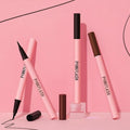 Pink Flash Liquid Eyeliner Pencil, Waterproof, Matte, Brown, B02