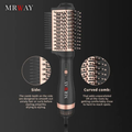 Mrway 1200W 2-in-1 Round Hair Dryer with Double Ceramic Plates