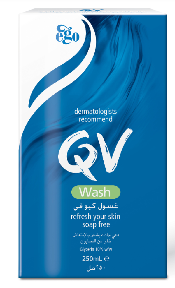 Body Wash Soap Free Hydrating Gentle Cleansing Formula QV 250ml