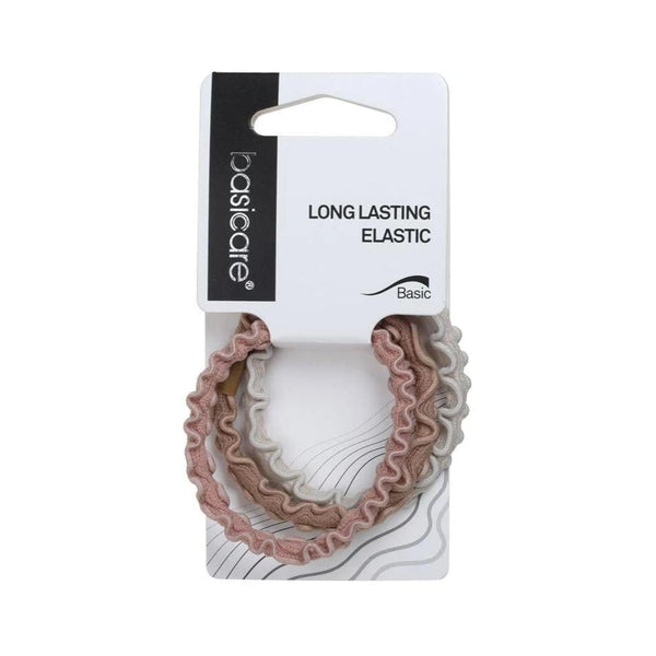 Besikur Colorful Elastic Hair Ties, Stretchy Secure Hold, 3 Pieces