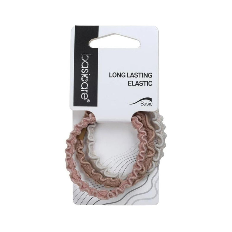 Basicare Elastic Hair Ties Knitted Ponytail Holders 3 Piece Set
