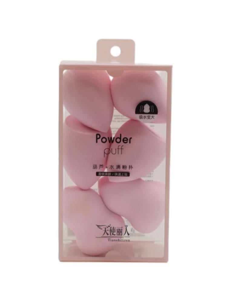 Makeup Sponge Set 6 Pieces Multicolor for Flawless Foundation Application