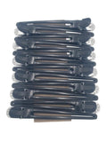 Salon System Hair Sectioning Clips - 12 Pieces