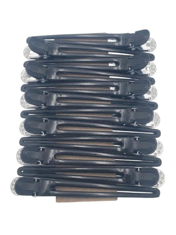 Salon System Hair Sectioning Clips - 12 Pieces