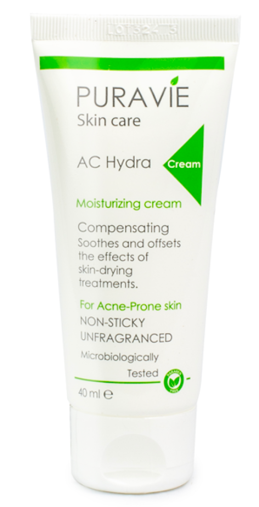 Buy Moisturizing Cream Hydrating Formula For Oily Skin Puravie 40ml