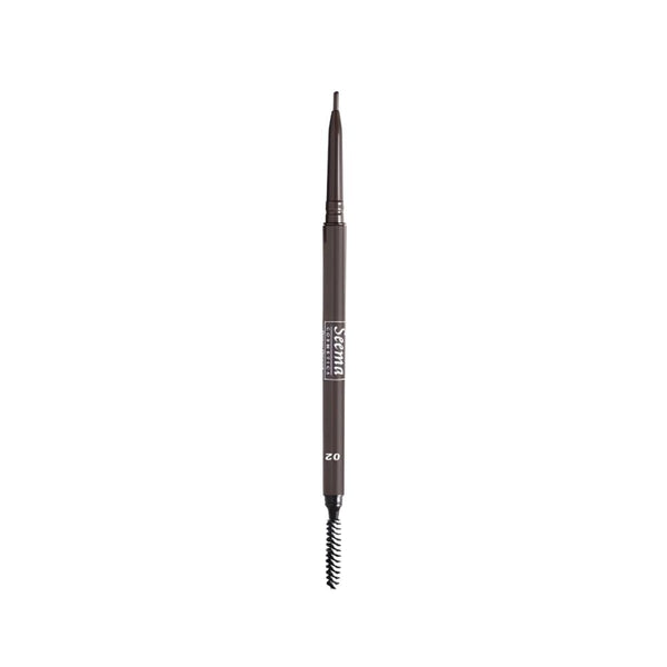 Seema Cosmetics Waterproof Eyebrow Pencil Dark Brown Dual-Ended 02