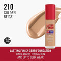 Hydrating Foundation - Lasting Finish - Rimmel London - 210 Golden Beige - 30ml