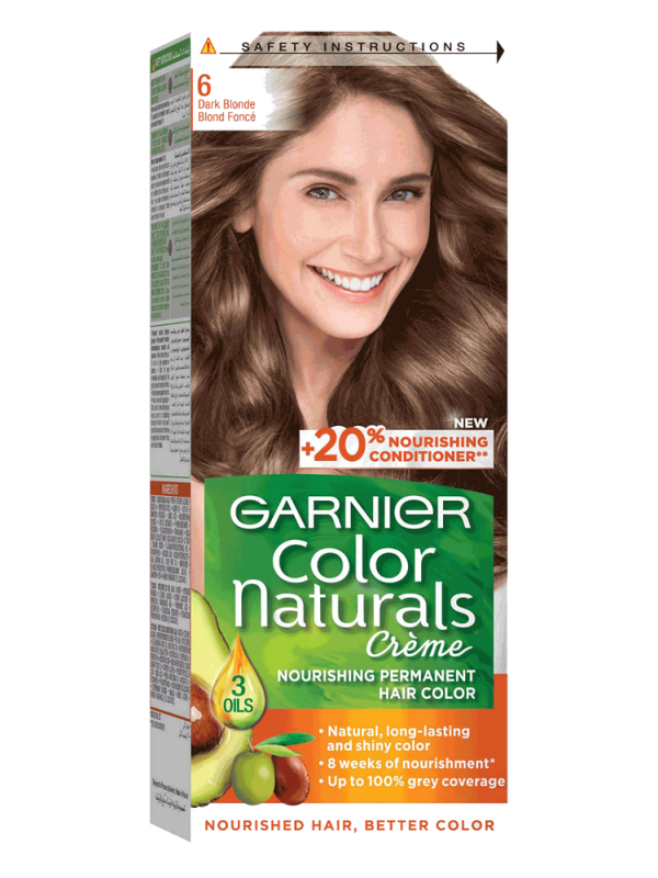 Dark Blond Hair Dye Dark Blond 6 Color Naturals 100ml Garnier