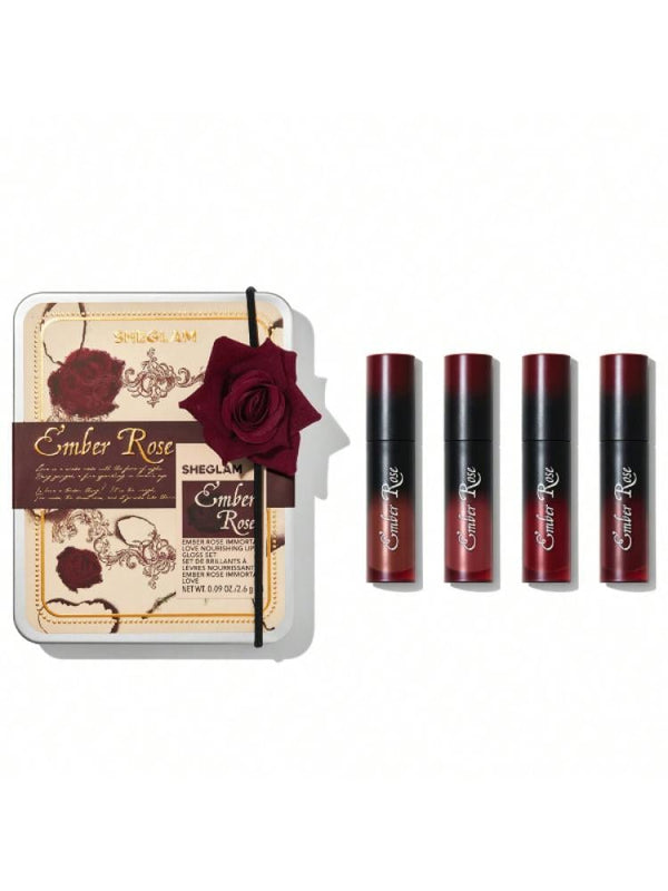Sheglam Amber Rose Lip Gloss Set - 4 Pieces