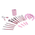 Ruby Face 22-Piece Makeup Brush Set - Pink