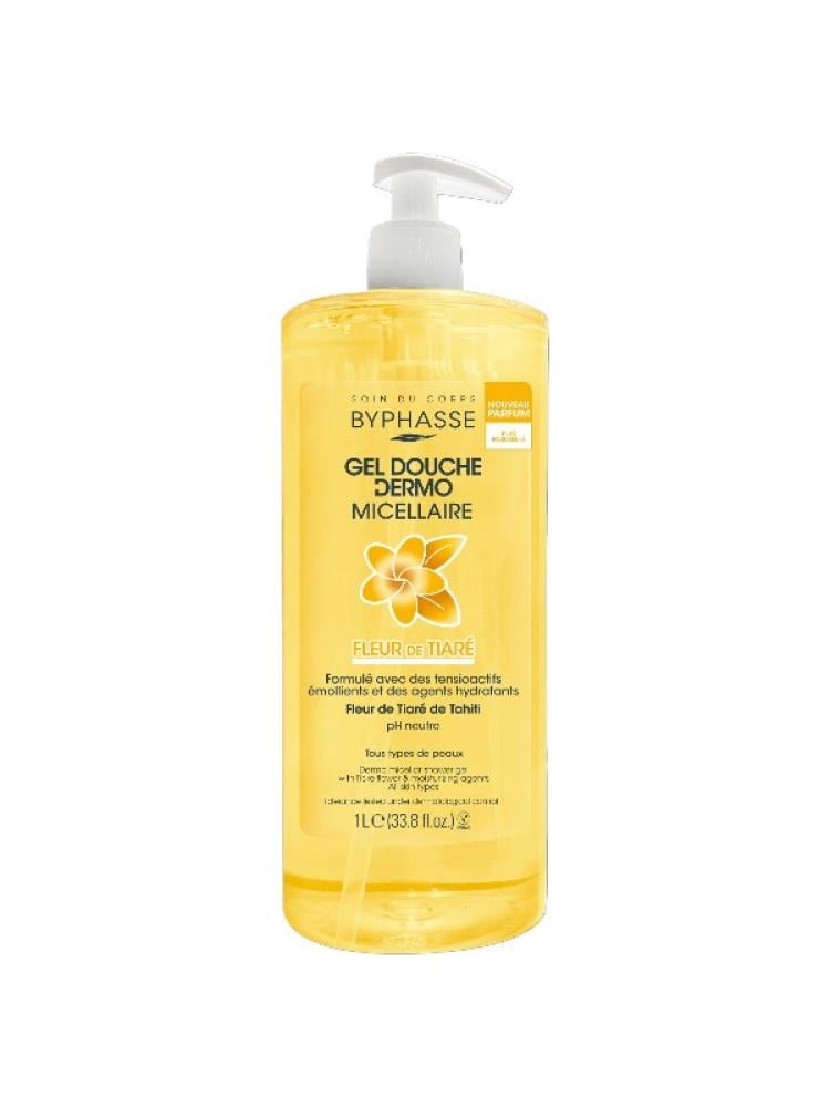 Moisturizing Body Wash Micellar Tiare Flower Byphasse 500ml