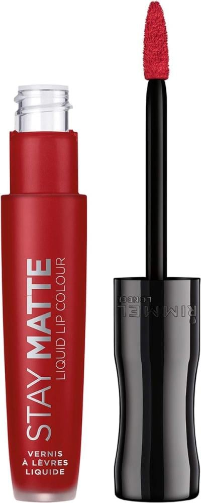 Matte Liquid Lipstick Long-Lasting Red Fire Starter Rimmel 500