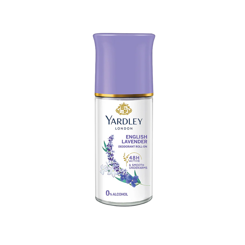 Deodorant Roll On English Lavender Long-Lasting Freshness Yardley 50ml