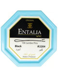 Entalia Large Black Hairpins - 100 Pieces
