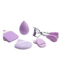 Makeup Tool Set 9-Piece Sponge & Lash Curler Salon System
