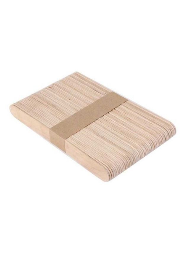 Wax System Wooden Waxing Sticks for Efficient Hair Removal Application