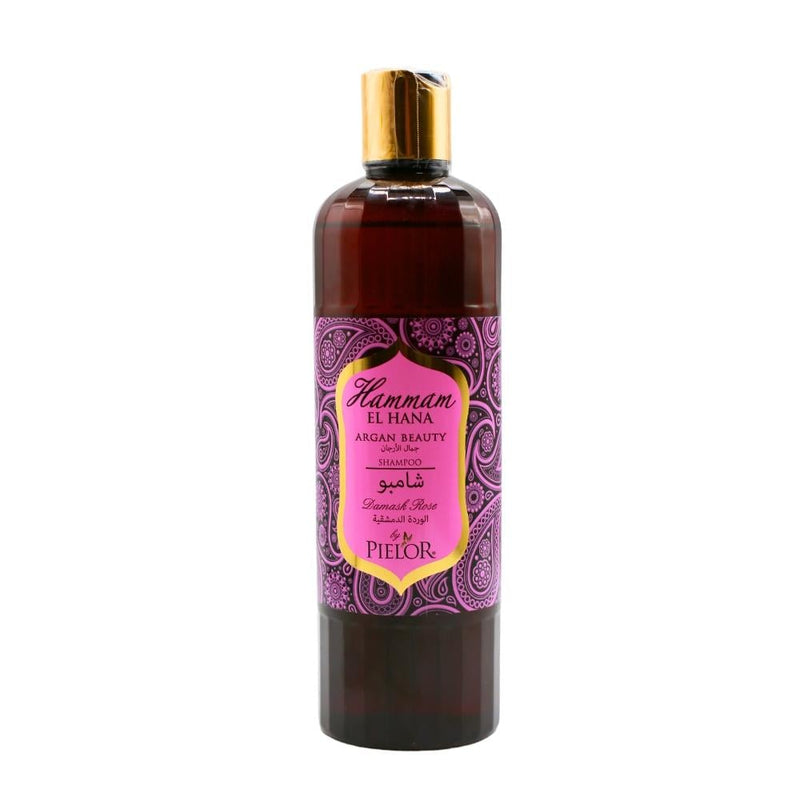 Pielor Rose Bath Shampoo, Moisturizing, Sulfate-Free, 600ml