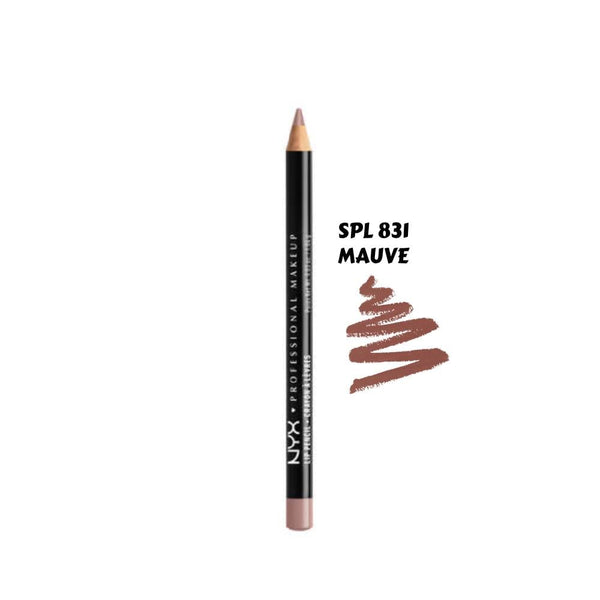 NYX Waterproof Lip Liner Mauve SPL 831 - Long-Lasting, Creamy Formula