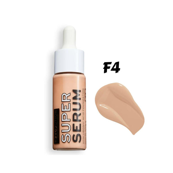 Revolution Super Serum Foundation Cream F4 Fair Pink Undertone 25ml