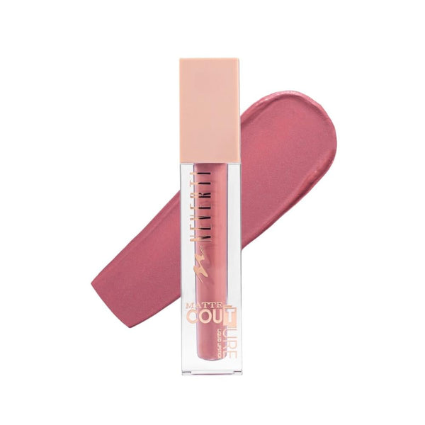 Neferte Liquid Matte Lipstick, 101 Nude Romance, Long-Lasting, Full Coverage
